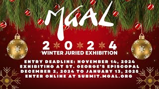 2024 Winter Juried Exhibition December 2 2024 – January 13 2025 [upl. by Noteek]