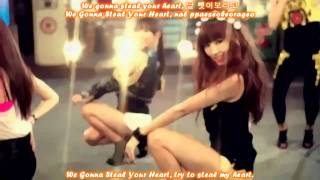 SISTAR  Push Push Korean English Romanization Sub [upl. by Beulah]