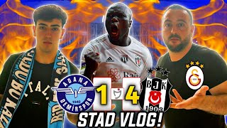 GALATASARAYLI OLARAK ADANA STADINDA BEŞİKTAŞ MAÇI İZLEMEK ADANA 14 BEŞİKTAŞ STAD VLOG [upl. by Ettelliw920]