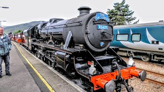 The Jacobite Steam Tour  Fort William to Mallaig  28th May 2023 [upl. by Reehsab]