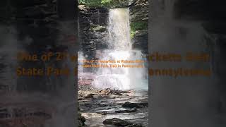 One of 21 waterfalls at Ricketts Glen Falls Trail in Pennsylvania [upl. by Yreved]