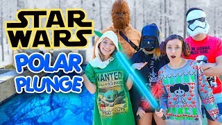 POLAR PLUNGE 2020 Star Wars Edition  Brooklyn amp Bailey Traditions [upl. by Ellemac394]