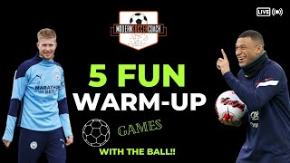 Five Fun WarmUp Drills with the Ball [upl. by Anirbaz]