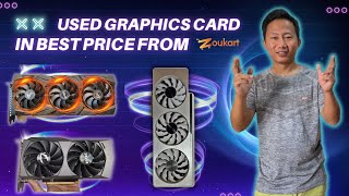 Hindi BEST ONLINE WEBSITE FOR USED SECOND HAND GRAPHICS CARD GPU From ZoukartCom [upl. by Coralyn]