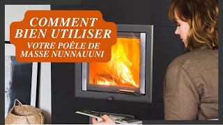 Comment utiliser correctement votre poêle de masse NunnaUuni [upl. by Wallack919]