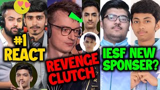 i8iQ 1 Portal amp Aladdin React  i8FALAK Revenge Clutch ENG Caster 😲  IESF 2024  7E New Sponser [upl. by Ainirtac]