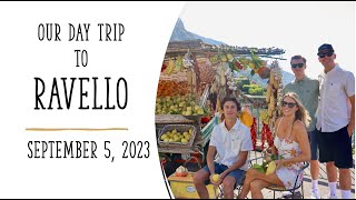 Our Day Trip to Ravello Italy  September 5 2023 [upl. by Ahsekram]