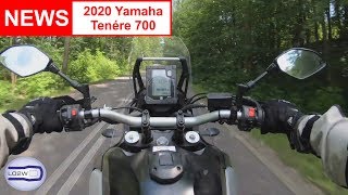 2020 Yamaha TENERE 700  Top Speed Acceleration Engine Akrapovic Max Torque Rally [upl. by Drauode]