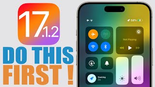 iOS 1712  DO This First After Updating [upl. by Imer]