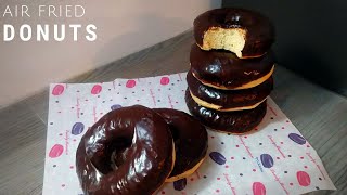 Air Fried Donuts  How To Make The Best Air Fryer Donuts [upl. by Moonier]