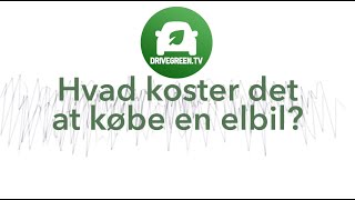 Hvad koster det at købe en elbil [upl. by Bluh]