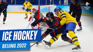 Sweden vs Canada  Mens Ice Hockey Quarterfinal  Full Replay  Beijing2022 [upl. by Essyle]