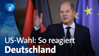 USWahl So reagiert Deutschland [upl. by Anek]