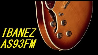 Ibanez AS93FM 2020  First Impression [upl. by Eloisa]