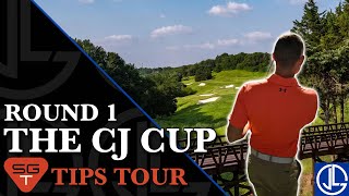 CHASING GLORY  The CJ Cup  TIPS Tour Round 1 2024 [upl. by Atekal]