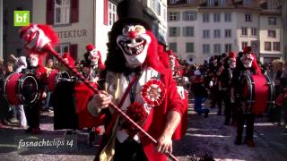 Sambaschränzer FasnachtClip «Hallo Klaus» Umzug Liestal 2014 [upl. by Statis]