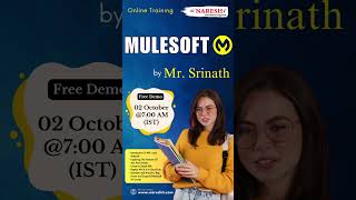 MuleSoft Online Training  NareshIT [upl. by Ardnuaed]