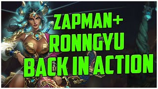 ZAPMAN  RONNGYU BACK IN ACTION  S11 SMITE RANKED ISHTAR [upl. by Sybille]