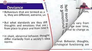 Psychopathology Week One Lecture [upl. by Buller]