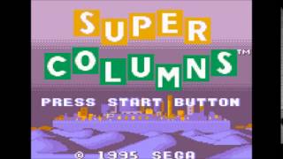 Match 2Theme C  Super Columns Game Gear Music [upl. by Ayotak209]