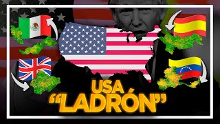 Los 8 TERRITORIOS que ESTADOS UNIDOS ROBÓ a otros PAÍSES [upl. by Nauq]