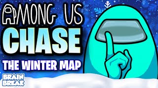 Among Us Winter Chase  Brain Break  GoNoodle  Just Dance [upl. by Gene827]