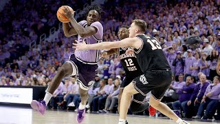 Kansas State Basketball  Highlights from the Wildcats 7066 win against Oklahoma State [upl. by Garrot]