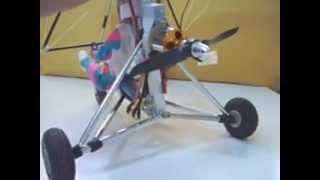 DELTAPLANO A MOTORE RC AUTOCOSTRUITO MICROLIGHT TRIKE DELTA by Antonio Di Giacomo [upl. by Colleen]