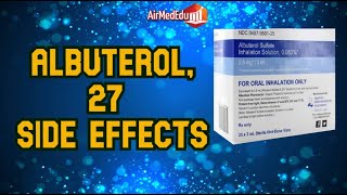 Albuterol 27 Side Effects [upl. by Matelda]