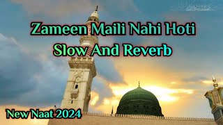 Zameen Maili Nahi Hoti  Slowed  Reverb  New Naat 2024  ImamMahdiVoice [upl. by Egag]