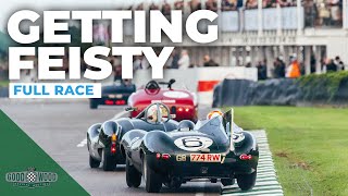 Slippery battle  2024 Freddie March Memorial Trophy full race  Goodwood Revival [upl. by Grogan203]