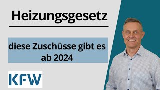 KfW 458 Heizungszuschuss 2024 Heizungstechnik  BEG Förderung baufinanzierung [upl. by Quiteris]