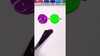 Paint mixing but the color names get weirder paintmixing colormixing satisfyingart asmrart [upl. by Hube246]