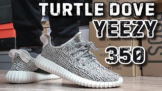 Yeezy 350 V1 quotTurtle Dovequot Review amp On Feet [upl. by Faline521]