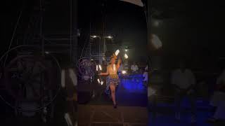 Bali fire dance  Pirate dinner cruise cruise bali indonesia youtubeshorts youtuber travel [upl. by Enorahs]