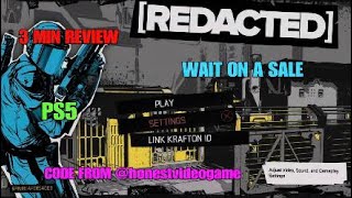 REDACTED 3 Min Review [upl. by Hurleigh]