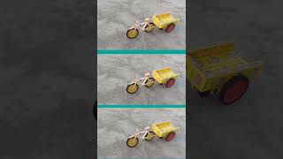 Mini Auto Rickshaw Cycle Trolley at home short video shorts [upl. by Asiuqram]