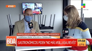 Gastronómicos piden quotno más SillasAlReves [upl. by Aneeuq]