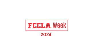 2024 FCCLA Week Recap [upl. by Amsa]