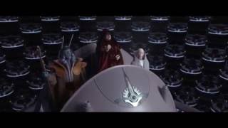 SWe3 Chancellor Palpatines speech in German [upl. by Hoashis]