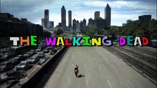 The Walking Dead 80s Sitcom Intro [upl. by Beshore]