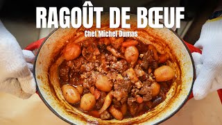 Recette de Ragoût de boeuf maison  Une recette pour lhiver super facile à ma façon [upl. by Delmer]