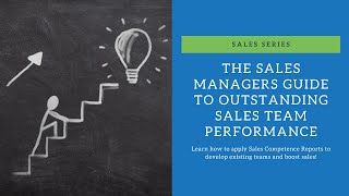 The Sales Managers Guide to Outstanding Sales Performance [upl. by Nellda]