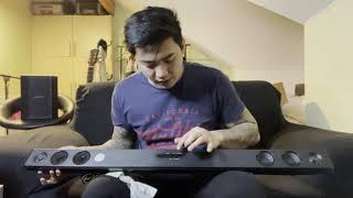 LG SJ3 300W Soundbar Unboxing and Audio Test and Small Shopping Haul Unbox [upl. by Ynaffital]