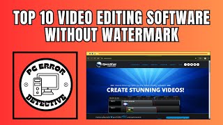 Top 10 Video Editing Software for Low End PC Without Watermark [upl. by Adyela]