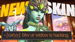 This new Widowmaker skin is like CHEATING in Overwatch [upl. by Attiuqihc427]