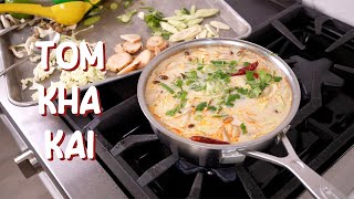 Coconut Chicken Soup Tom Kha Gai [upl. by Kippie]