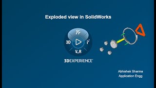 SolidWorks Exploded View [upl. by Trebo]