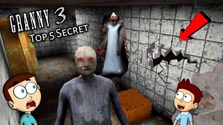 Granny 3  Top 5 Secret After Train Escape  Shiva and Kanzo Gameplay [upl. by Arbuckle857]