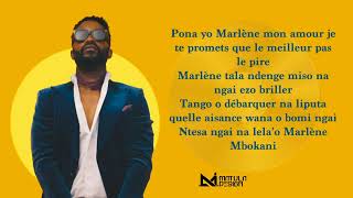 Fally Ipupa  Marlène Lyrics Officiel Director By Matula Design [upl. by Lotsirb]